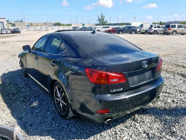 Photo 3 from auction – 2008 LEXUS IS 250 with VIN JTHBK262885069507