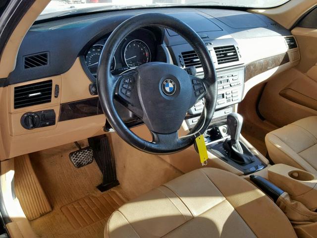 Photo 9 from auction – 2008 BMW X3 3.0SI with VIN WBXPC93418WJ14612