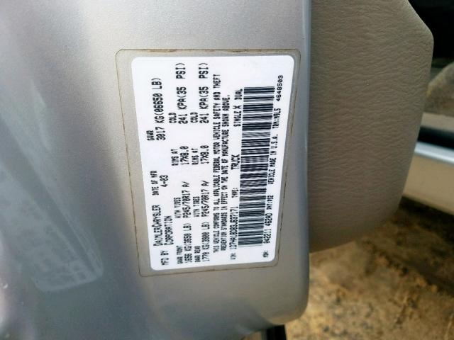 Photo 10 from auction – 2003 DODGE RAM 1500 S with VIN 1D7HA18D83J637171