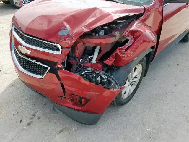 Photo 9 from auction – 2014 CHEVROLET EQUINOX LT with VIN 2GNALBEK1E1110768