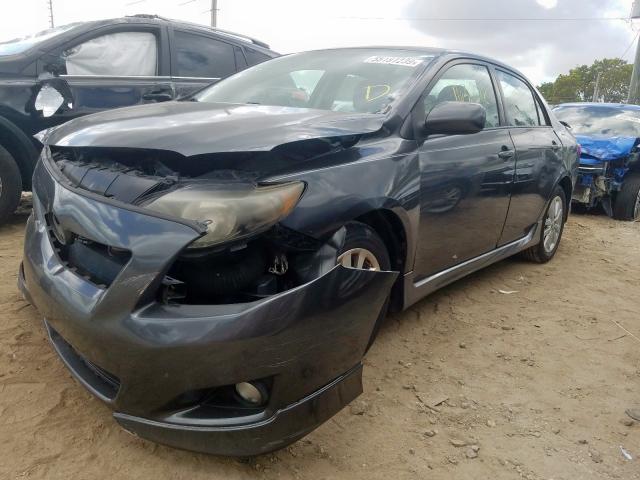 Photo 2 from auction – 2010 TOYOTA COROLLA BA with VIN 1NXBU4EE4AZ339682
