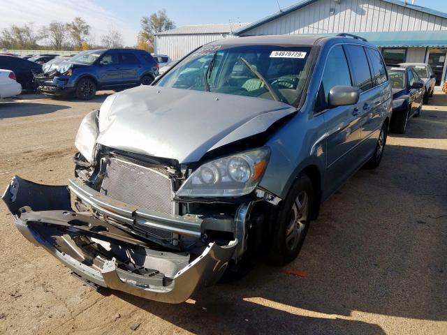 Photo 2 from auction – 2005 HONDA ODYSSEY EX with VIN 5FNRL38635B102796