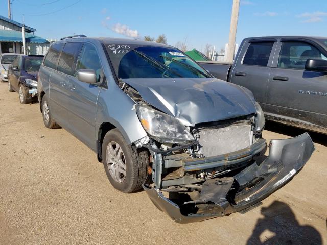 HONDA ODYSSEY EX 2005 with VIN 5FNRL38635B102796 - Photo from auction