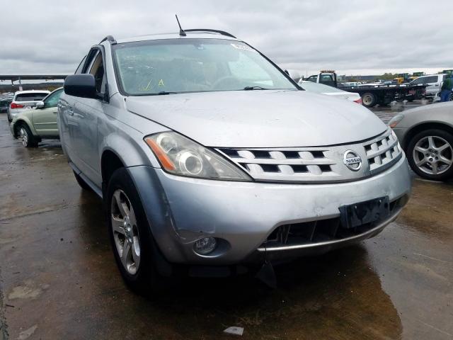 NISSAN MURANO SL 2004 with VIN JN8AZ08T24W228646 - Photo from auction