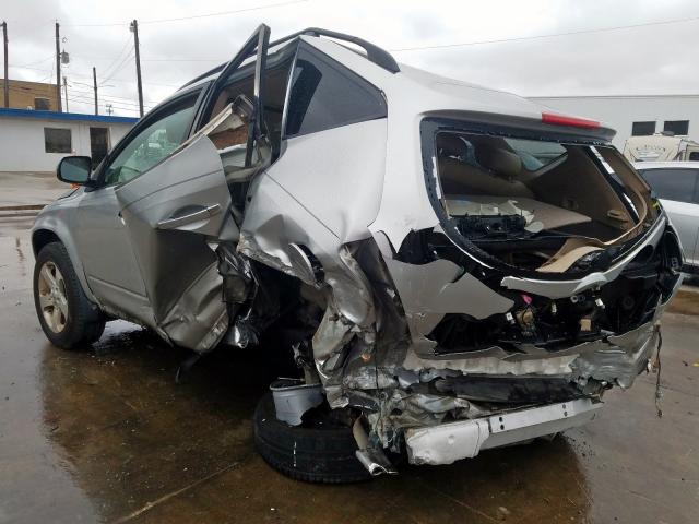 Photo 3 from auction – 2004 NISSAN MURANO SL with VIN JN8AZ08T24W228646