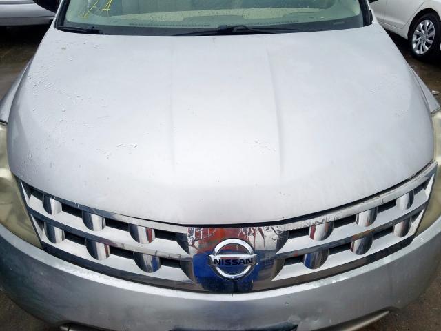 Photo 7 from auction – 2004 NISSAN MURANO SL with VIN JN8AZ08T24W228646