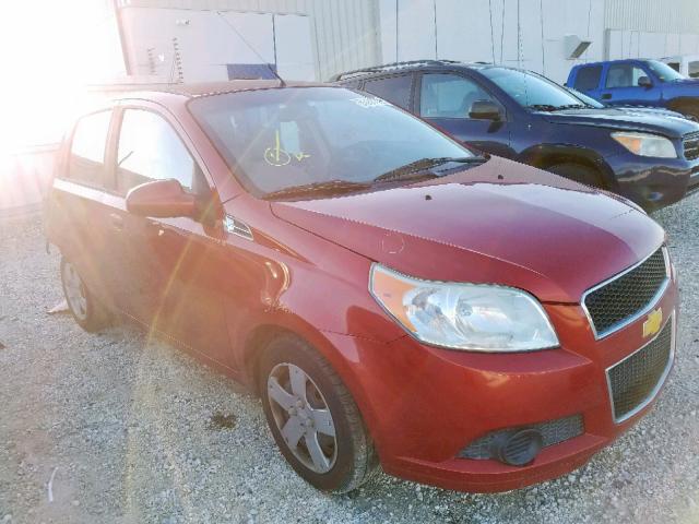 CHEVROLET AVEO LS 2011 with VIN KL1TD6DE5BB157306 - Photo from auction