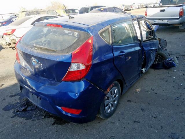 Photo 4 from auction – 2016 HYUNDAI ACCENT SE with VIN KMHCT5AEXGU243292