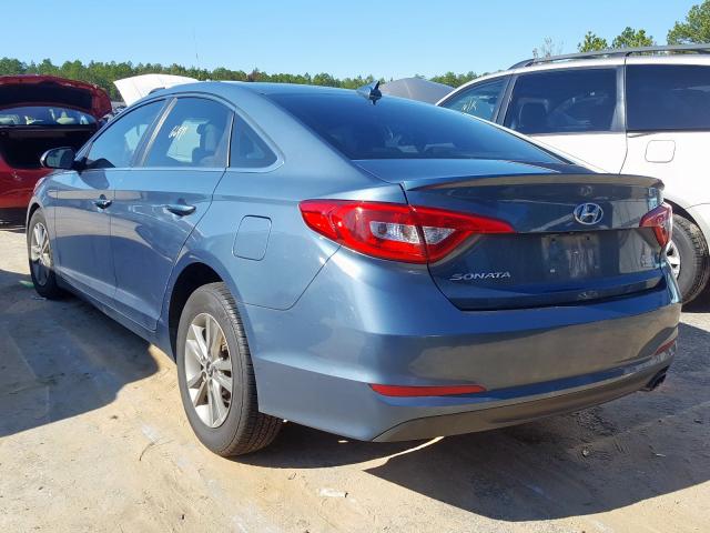 Photo 3 from auction – 2016 HYUNDAI SONATA SE with VIN 5NPE24AFXGH375191