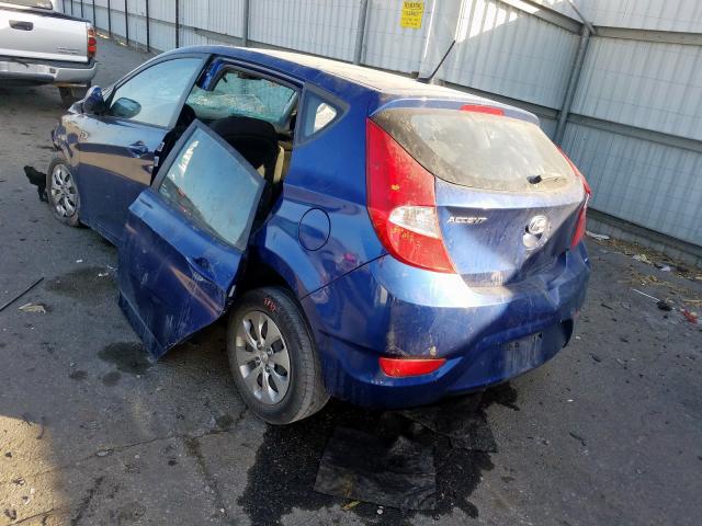 Photo 3 from auction – 2016 HYUNDAI ACCENT SE with VIN KMHCT5AEXGU243292