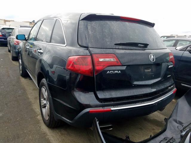 Photo 3 from auction – 2010 ACURA MDX with VIN 2HNYD2H26AH510207