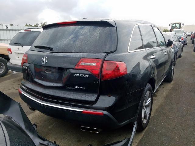 Photo 4 from auction – 2010 ACURA MDX with VIN 2HNYD2H26AH510207