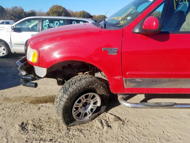 Photo 9 from auction – 1999 FORD F150 with VIN 1FTRX18L7XKB08511