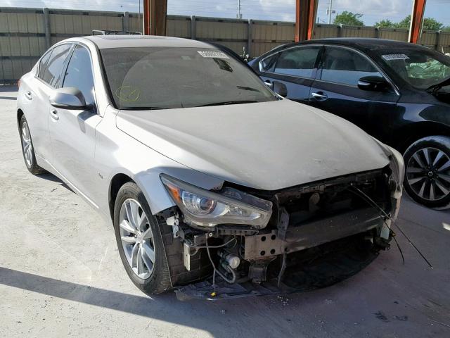 INFINITI Q50 PREMIU 2017 with VIN JN1EV7AP3HM738197 - Photo from auction