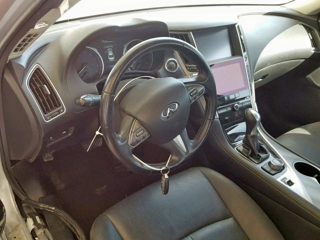Photo 9 from auction – 2017 INFINITI Q50 PREMIU with VIN JN1EV7AP3HM738197