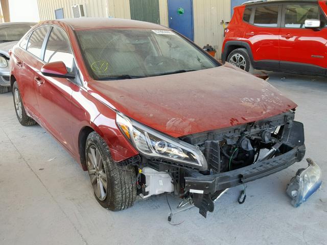 HYUNDAI SONATA SE 2016 with VIN 5NPE24AF0GH371781 - Photo from auction