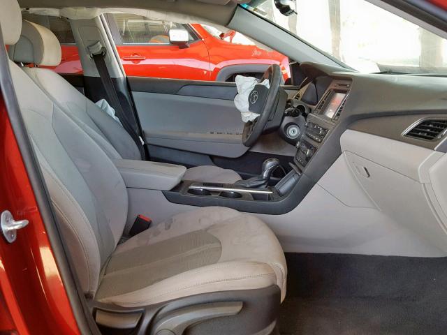Photo 5 from auction – 2016 HYUNDAI SONATA SE with VIN 5NPE24AF0GH371781