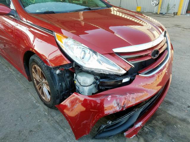 Photo 9 from auction – 2014 HYUNDAI SONATA GLS with VIN 5NPEB4AC9EH872235
