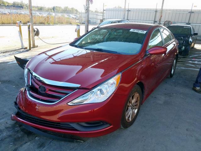 Photo 2 from auction – 2014 HYUNDAI SONATA GLS with VIN 5NPEB4AC9EH872235