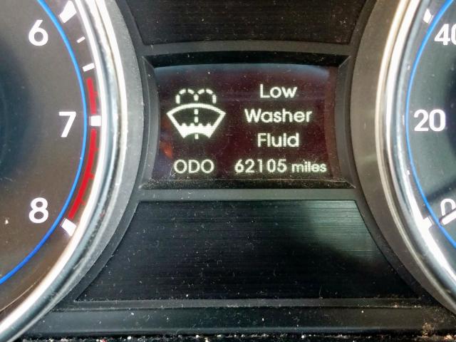 Photo 8 from auction – 2014 HYUNDAI SONATA GLS with VIN 5NPEB4AC9EH872235