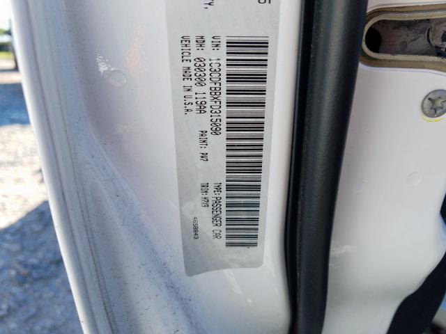 Photo 10 from auction – 2015 DODGE DART SXT with VIN 1C3CDFBBXFD315090