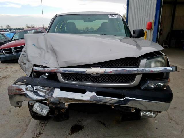 Photo 9 from auction – 2005 CHEVROLET SILVERADO with VIN 1GCEK19B15E283691