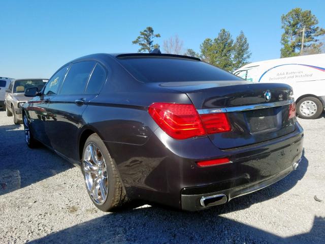 Photo 3 from auction – 2012 BMW 750 LI with VIN WBAKB8C54CC963024