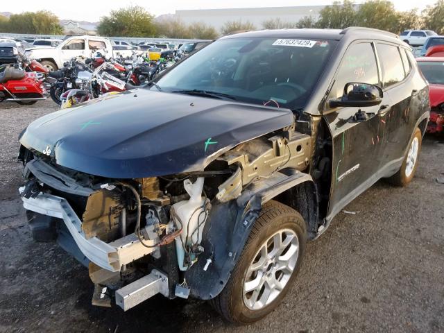 Photo 2 from auction – 2018 JEEP COMPASS SP with VIN 3C4NJCAB1JT123802