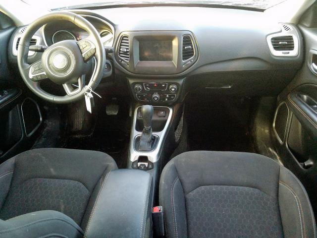 Photo 9 from auction – 2018 JEEP COMPASS SP with VIN 3C4NJCAB1JT123802