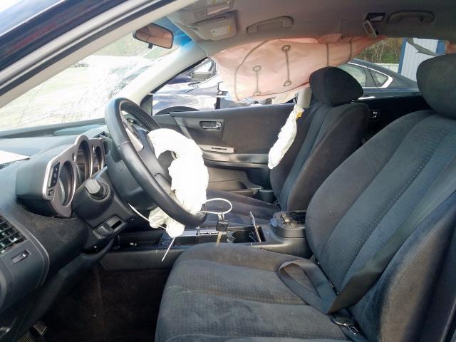 Photo 5 from auction – 2006 NISSAN MURANO SL with VIN JN8AZ08W16W550031