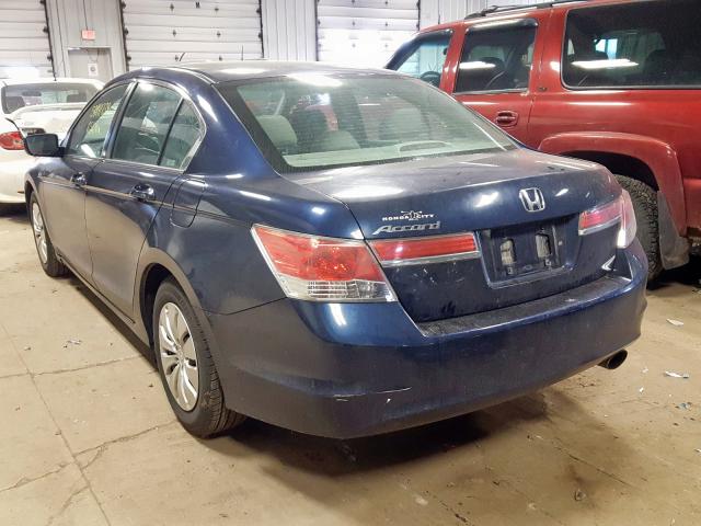 Photo 3 from auction – 2011 HONDA ACCORD LX with VIN 1HGCP2F33BA150026