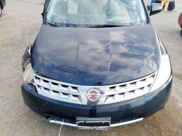 Photo 7 from auction – 2006 NISSAN MURANO SL with VIN JN8AZ08W16W550031