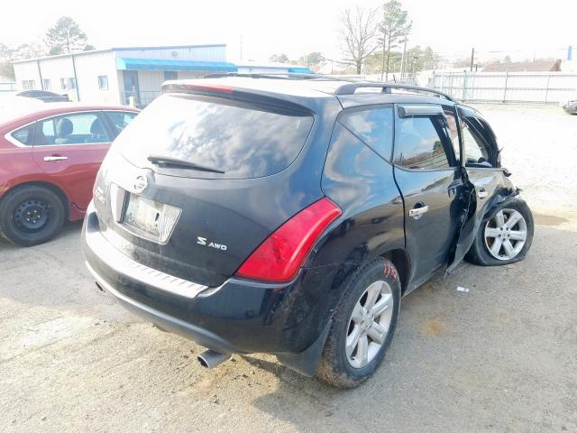 Photo 4 from auction – 2006 NISSAN MURANO SL with VIN JN8AZ08W16W550031