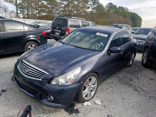 Photo 2 from auction – 2012 INFINITI G25 BASE with VIN JN1DV6AP6CM700509