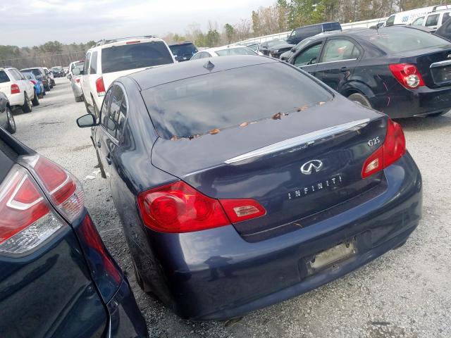 Photo 3 from auction – 2012 INFINITI G25 BASE with VIN JN1DV6AP6CM700509