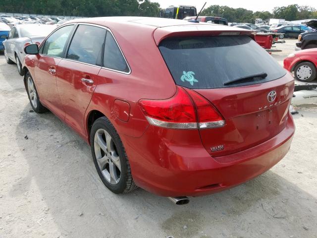 Photo 3 from auction – 2009 TOYOTA VENZA with VIN 4T3BK11A49U007297