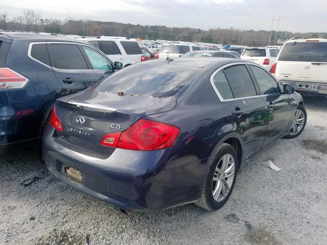 Photo 4 from auction – 2012 INFINITI G25 BASE with VIN JN1DV6AP6CM700509