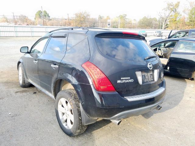 Photo 3 from auction – 2006 NISSAN MURANO SL with VIN JN8AZ08W16W550031