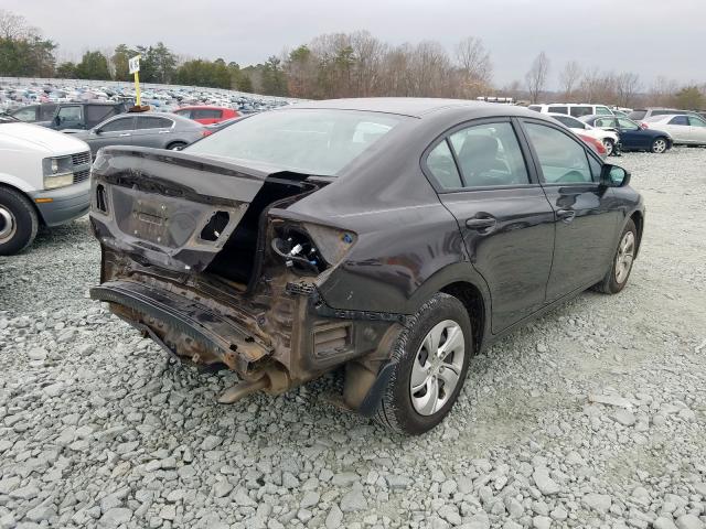 Photo 4 from auction – 2014 HONDA CIVIC LX with VIN 2HGFB2F57EH507615