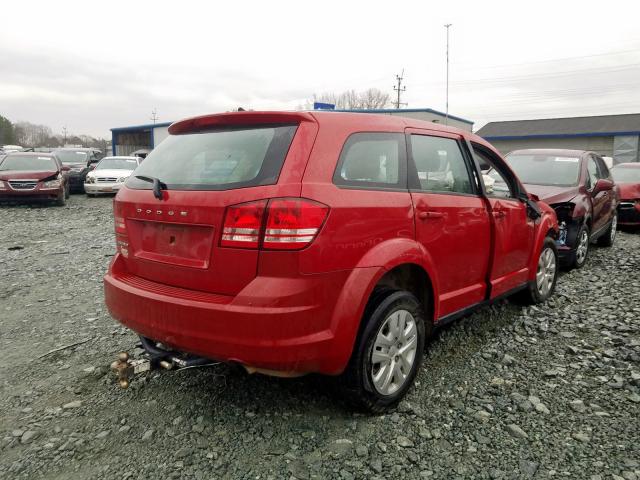 Photo 4 from auction – 2015 DODGE JOURNEY SE with VIN 3C4PDCAB9FT719215
