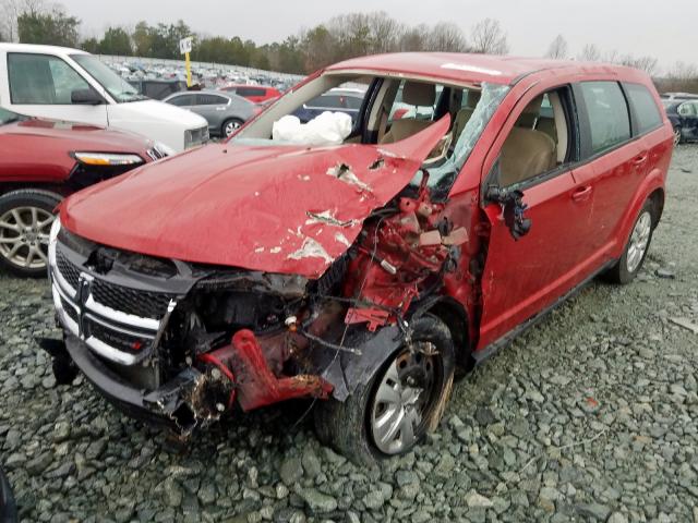 Photo 2 from auction – 2015 DODGE JOURNEY SE with VIN 3C4PDCAB9FT719215