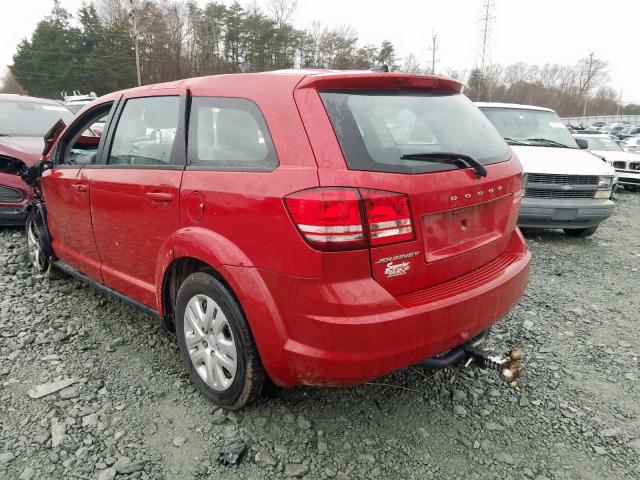 Photo 3 from auction – 2015 DODGE JOURNEY SE with VIN 3C4PDCAB9FT719215