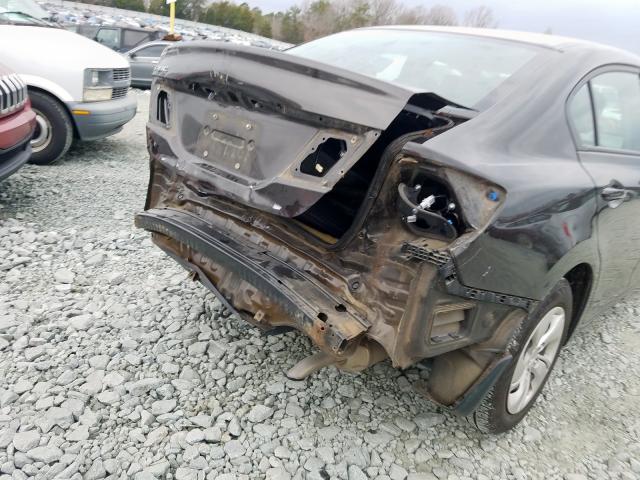 Photo 9 from auction – 2014 HONDA CIVIC LX with VIN 2HGFB2F57EH507615