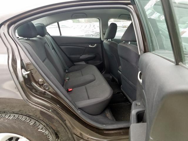 Photo 6 from auction – 2014 HONDA CIVIC LX with VIN 2HGFB2F57EH507615
