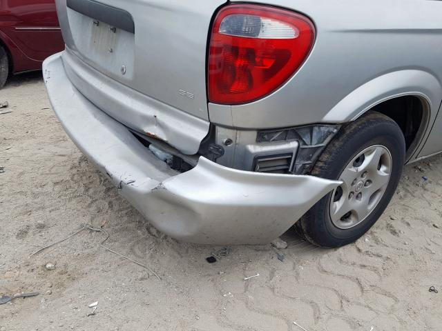 Photo 9 from auction – 2001 DODGE CARAVAN SE with VIN 1B4GP25BX1B233287