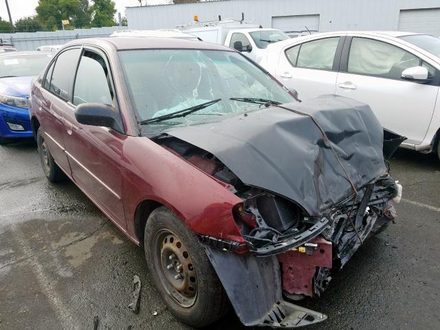 HONDA CIVIC LX 2003 with VIN 2HGES155X3H504082 - Photo from auction