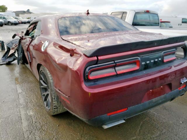 Photo 3 from auction – 2017 DODGE CHALLENGER with VIN 2C3CDZFJ3HH626143