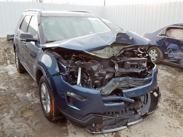 FORD EXPLORER X 2019 with VIN 1FM5K8D8XKGA39554 - Photo from auction