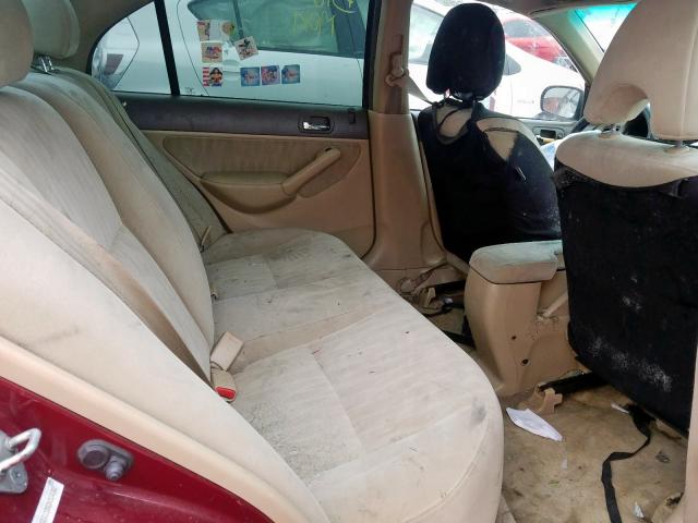 Photo 6 from auction – 2003 HONDA CIVIC LX with VIN 2HGES155X3H504082