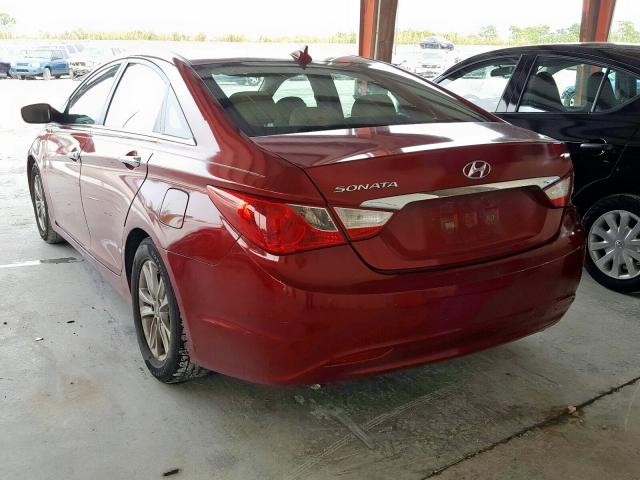 Photo 3 from auction – 2013 HYUNDAI SONATA GLS with VIN 5NPEB4AC1DH740536